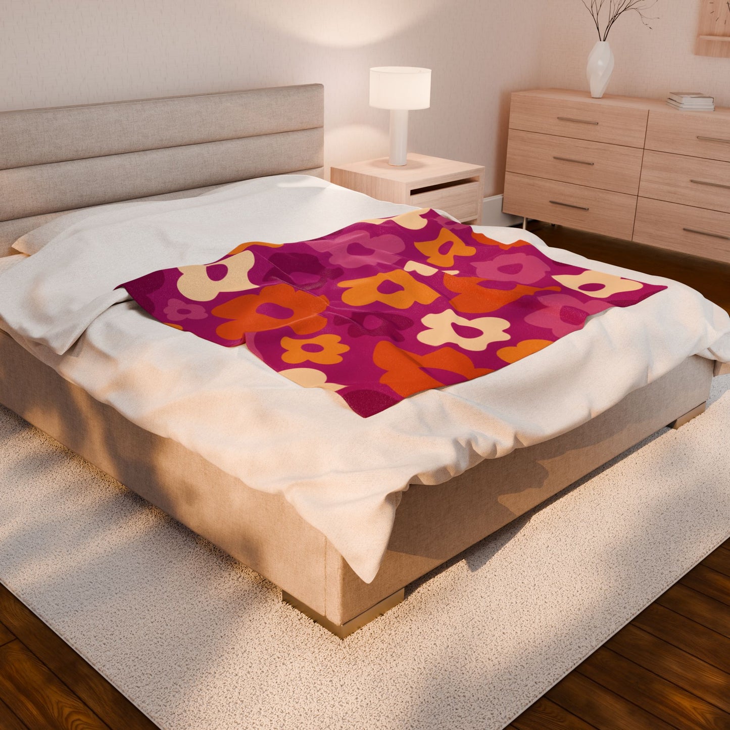 Flower Plush Blanket