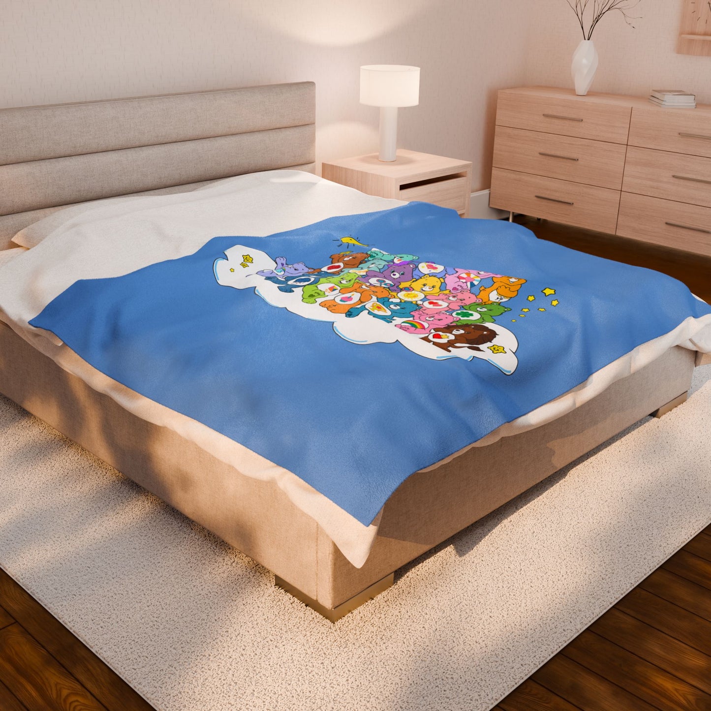 Carebear Plush Blanket