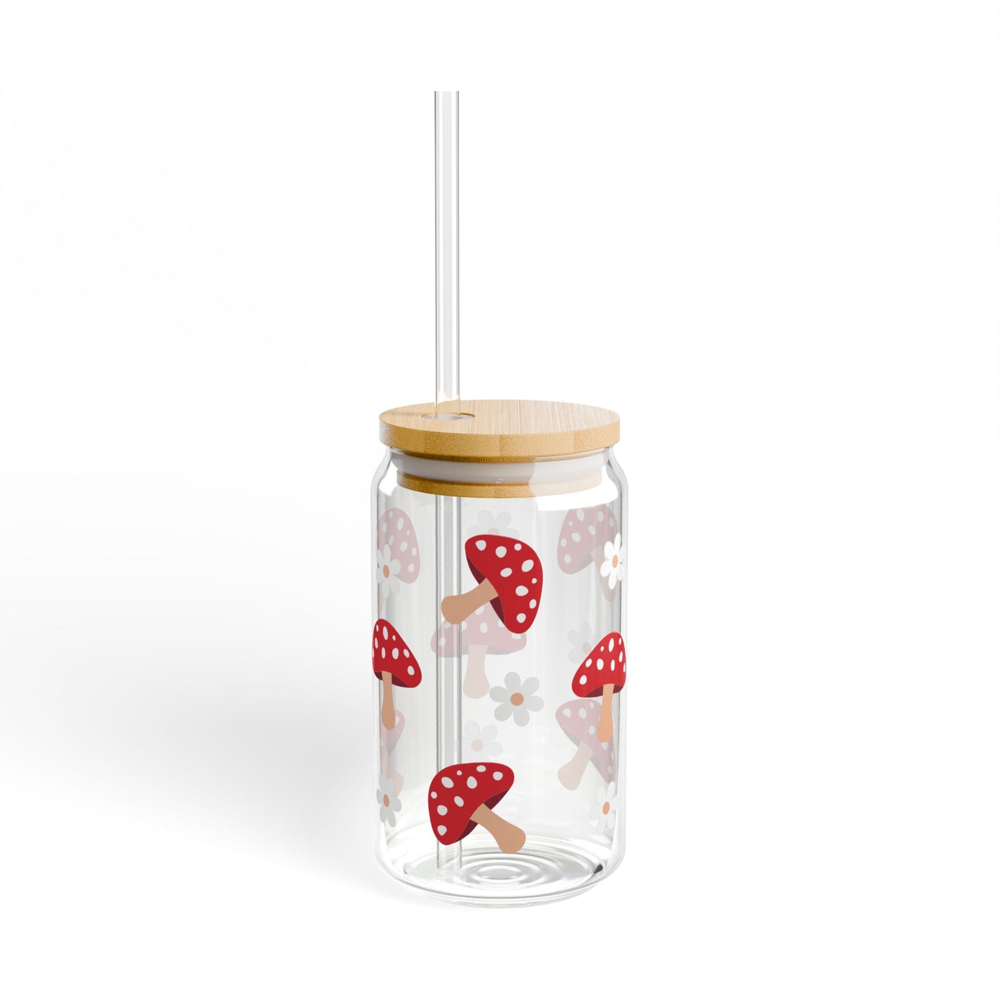 Mushroom Glass Tumbler