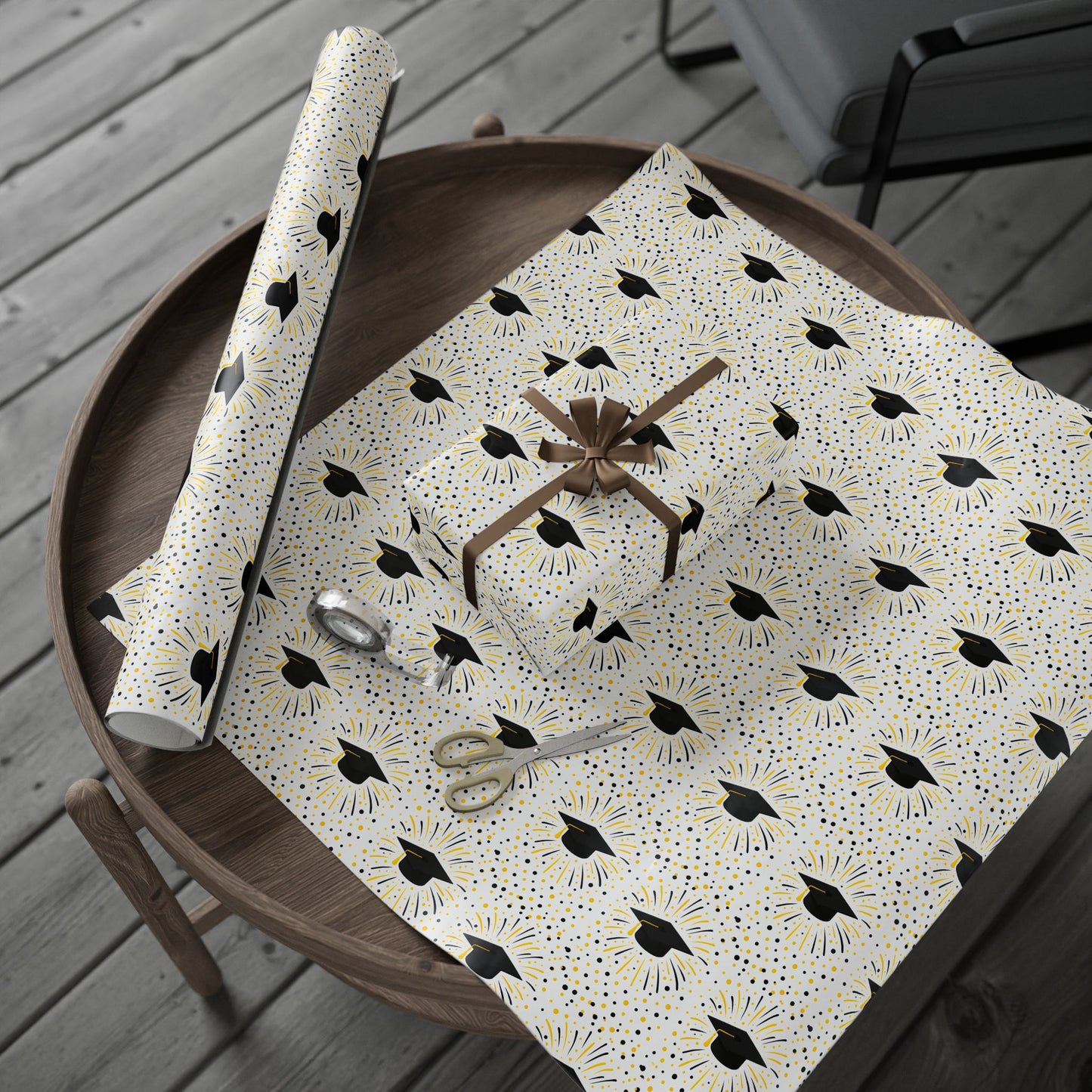 Graduation Wrapping Paper - Celebrate Achievements with Stylish Gift Wrap