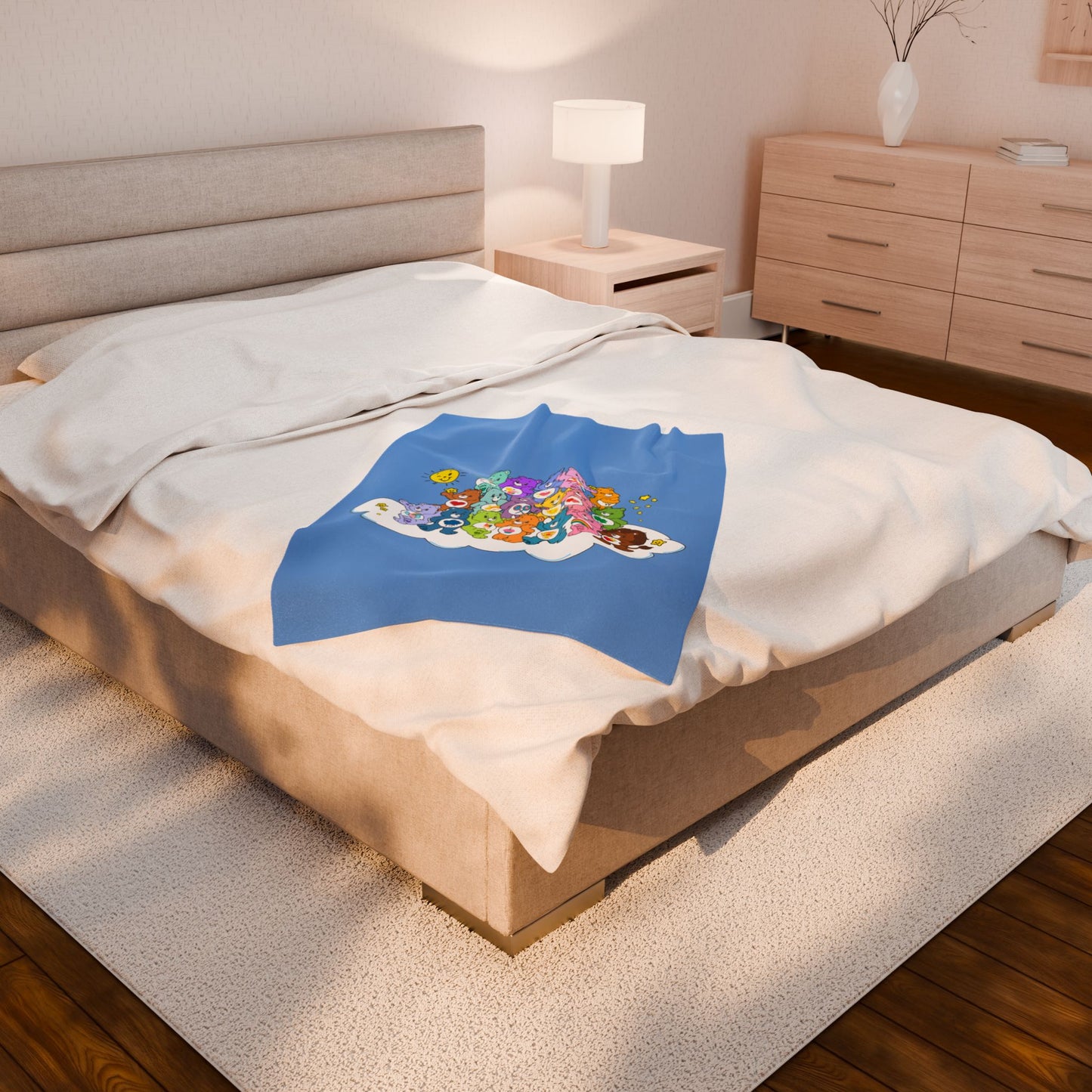 Carebear Plush Blanket