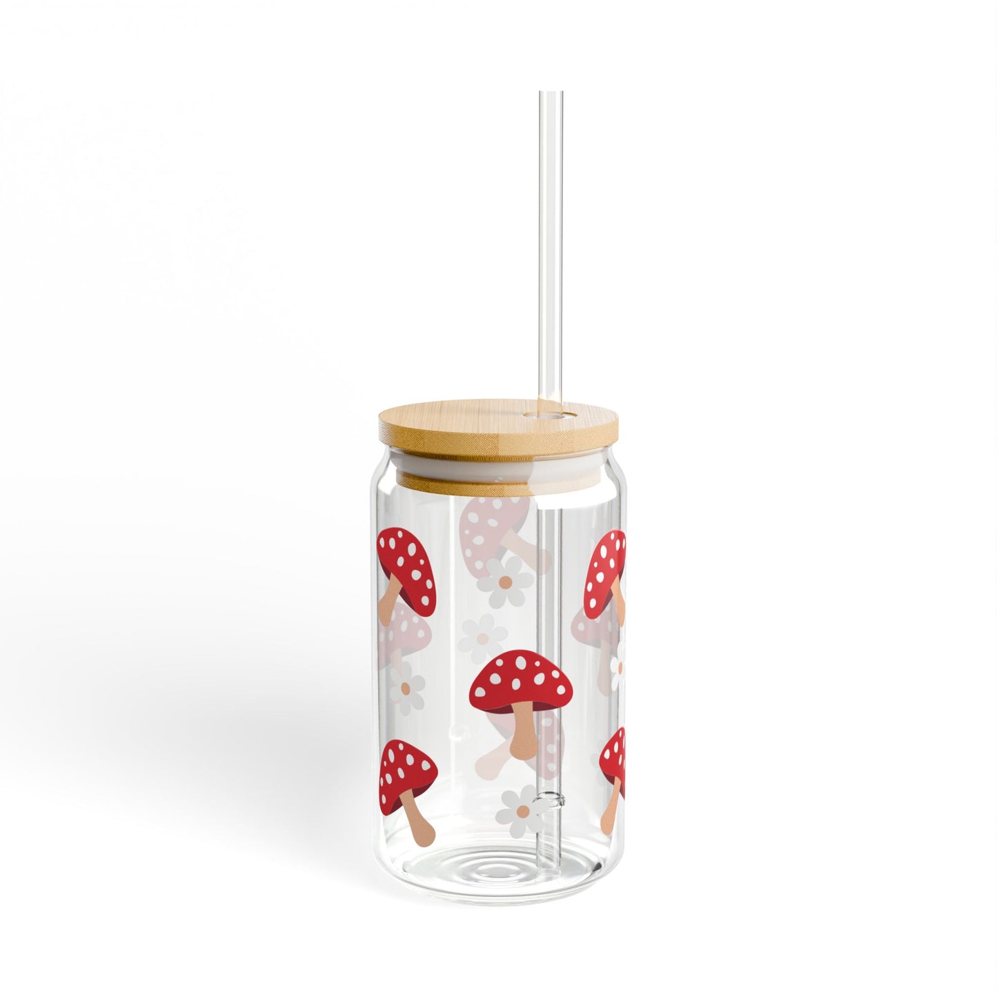 Mushroom Glass Tumbler