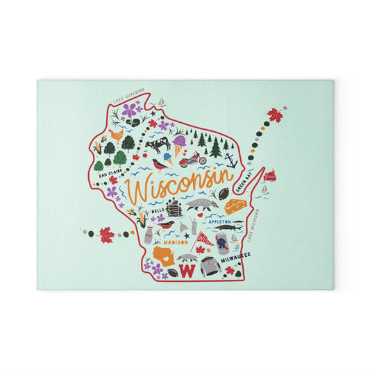 Wisconsin Glass Cutting Board