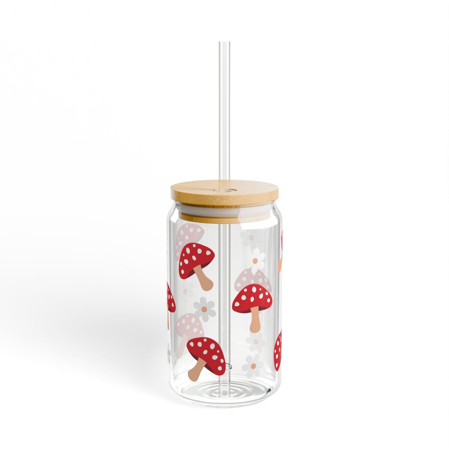 Mushroom Glass Tumbler