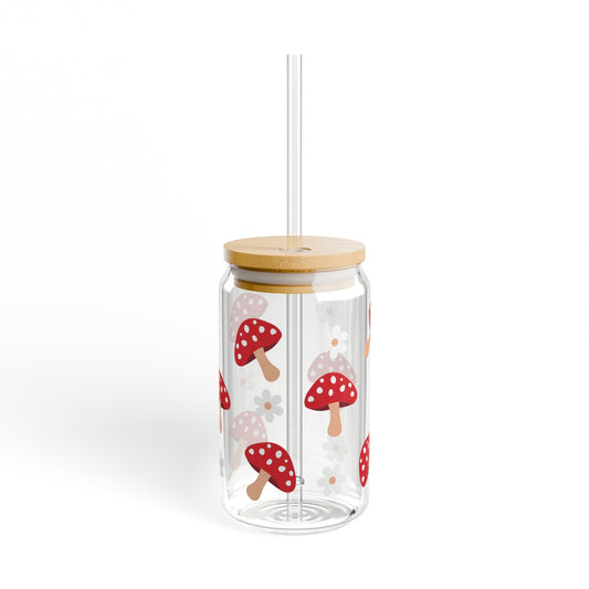 Mushroom Glass Tumbler