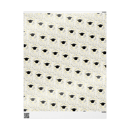 Graduation Wrapping Paper - Celebrate Achievements with Stylish Gift Wrap