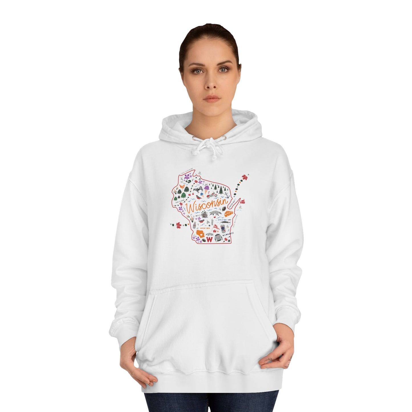 Wisconsin Hoodie sweatshirt