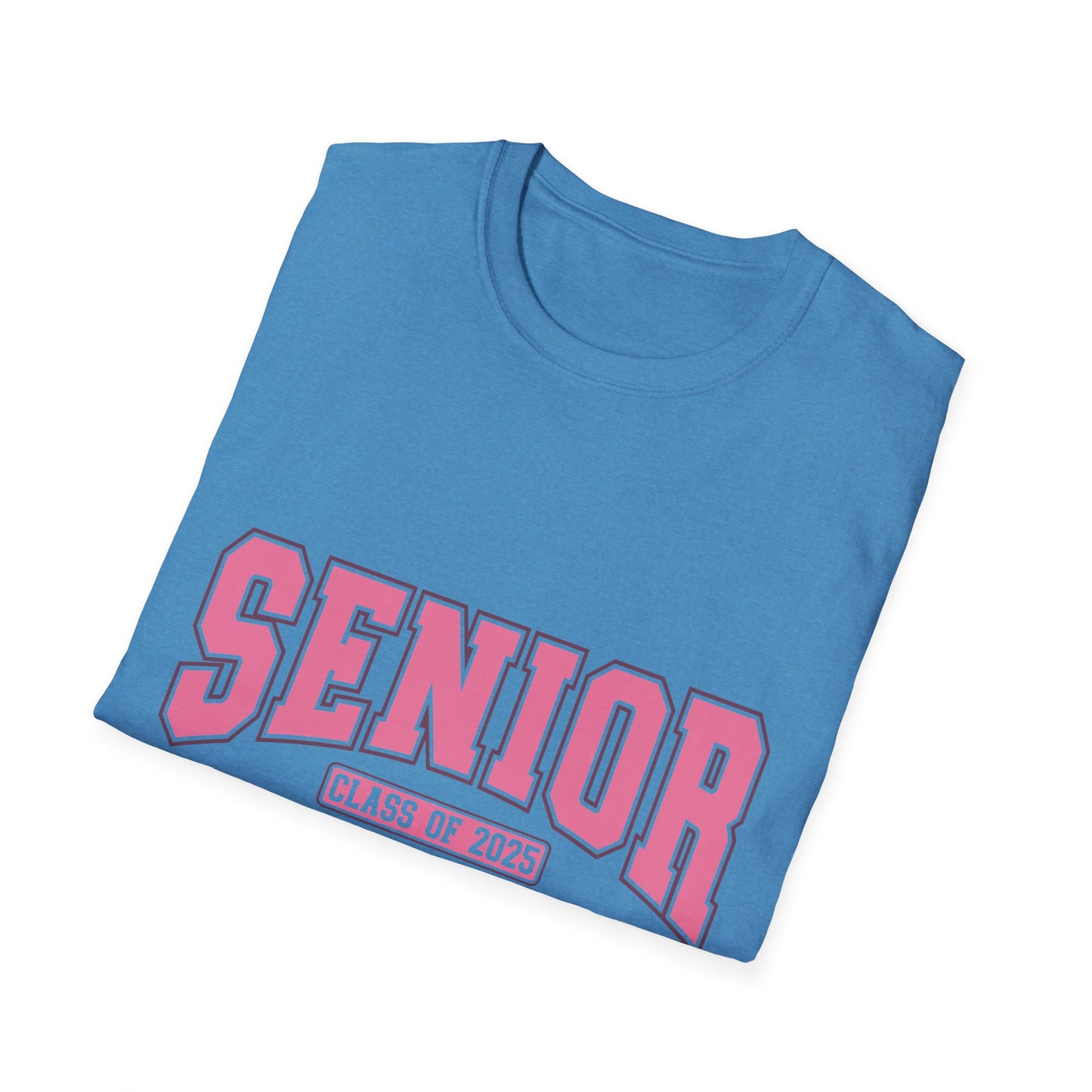 Senior 2025 Graduation T-Shirt pink coquette bow shirt