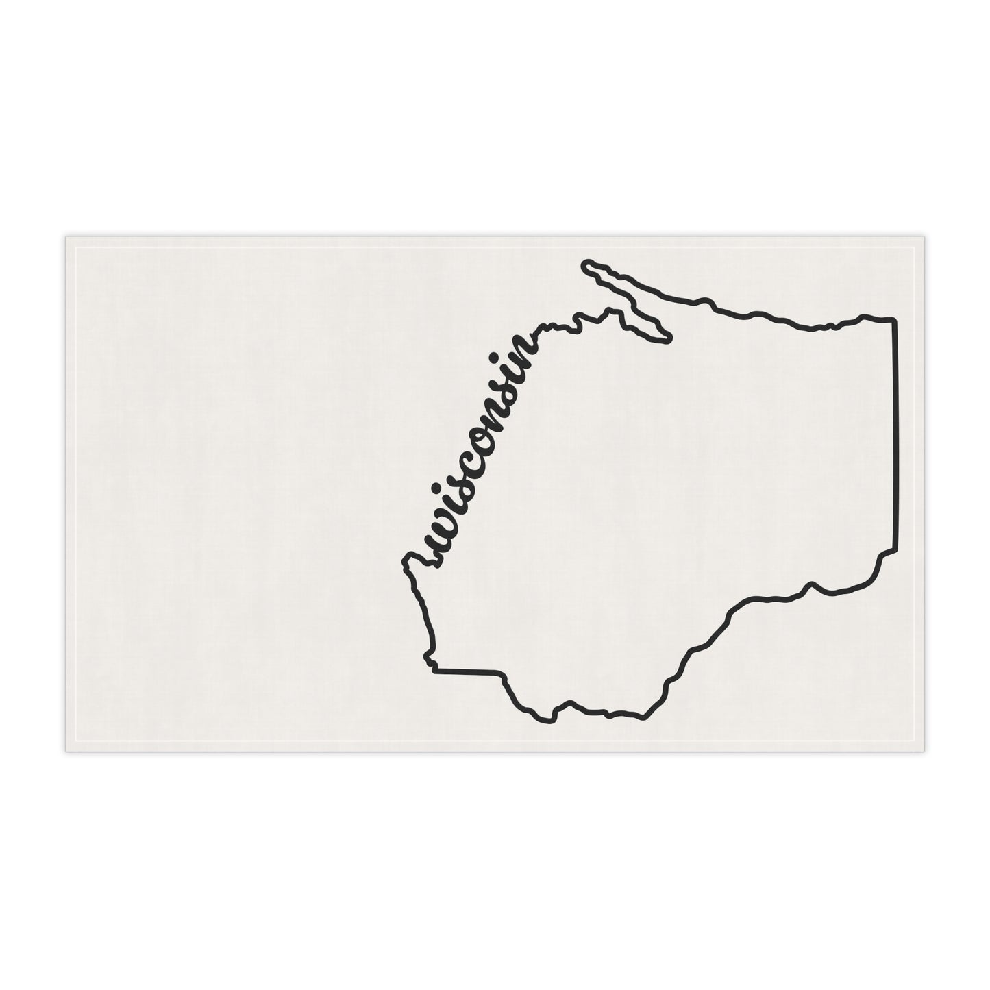 Wisconsin kitchen Towel