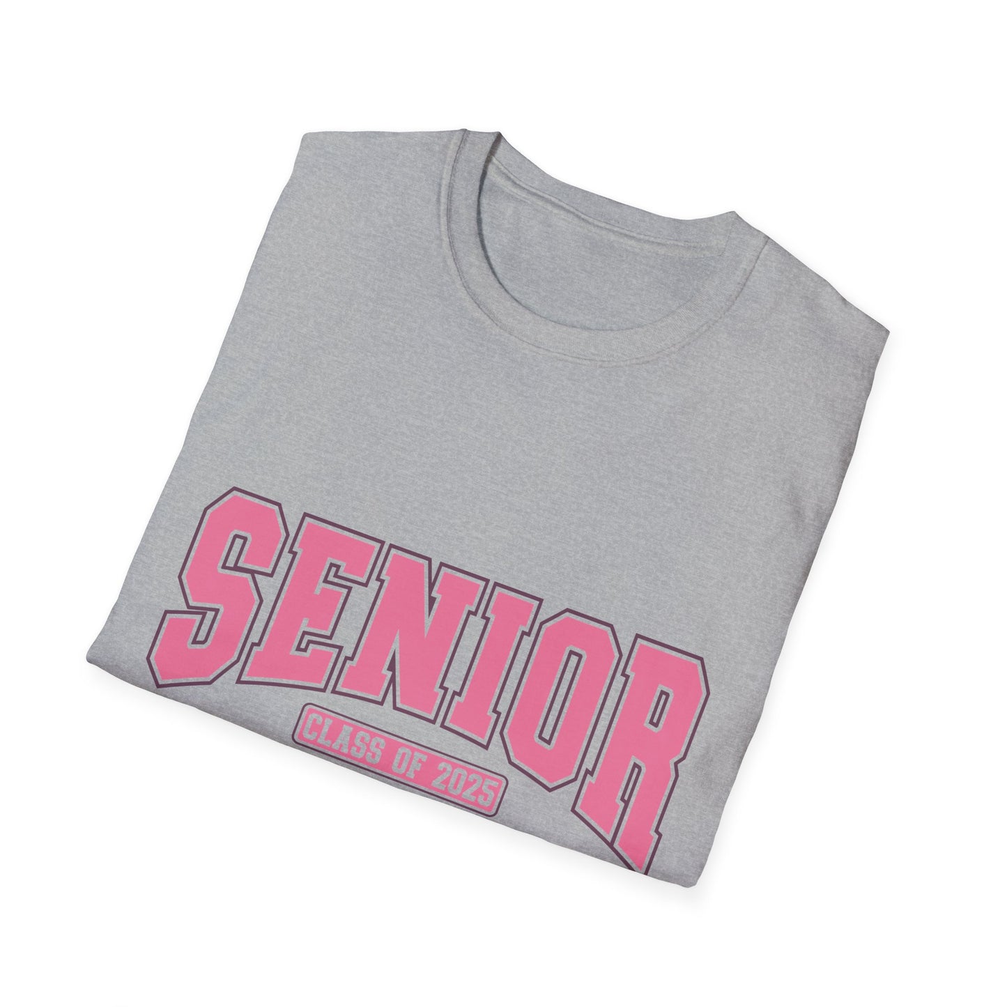Senior 2025 Graduation T-Shirt pink coquette bow shirt