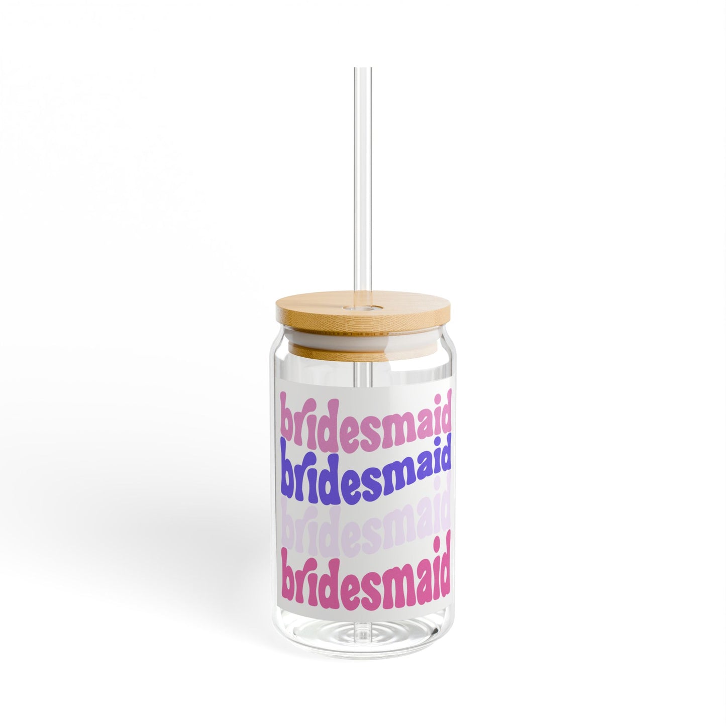 Bridesmaid Glass Tumbler