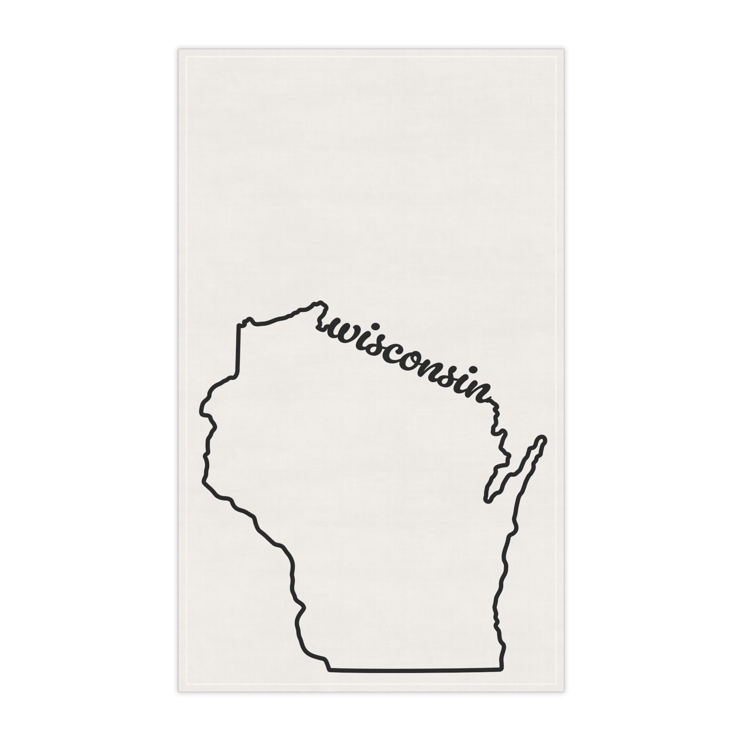 Wisconsin kitchen Towel