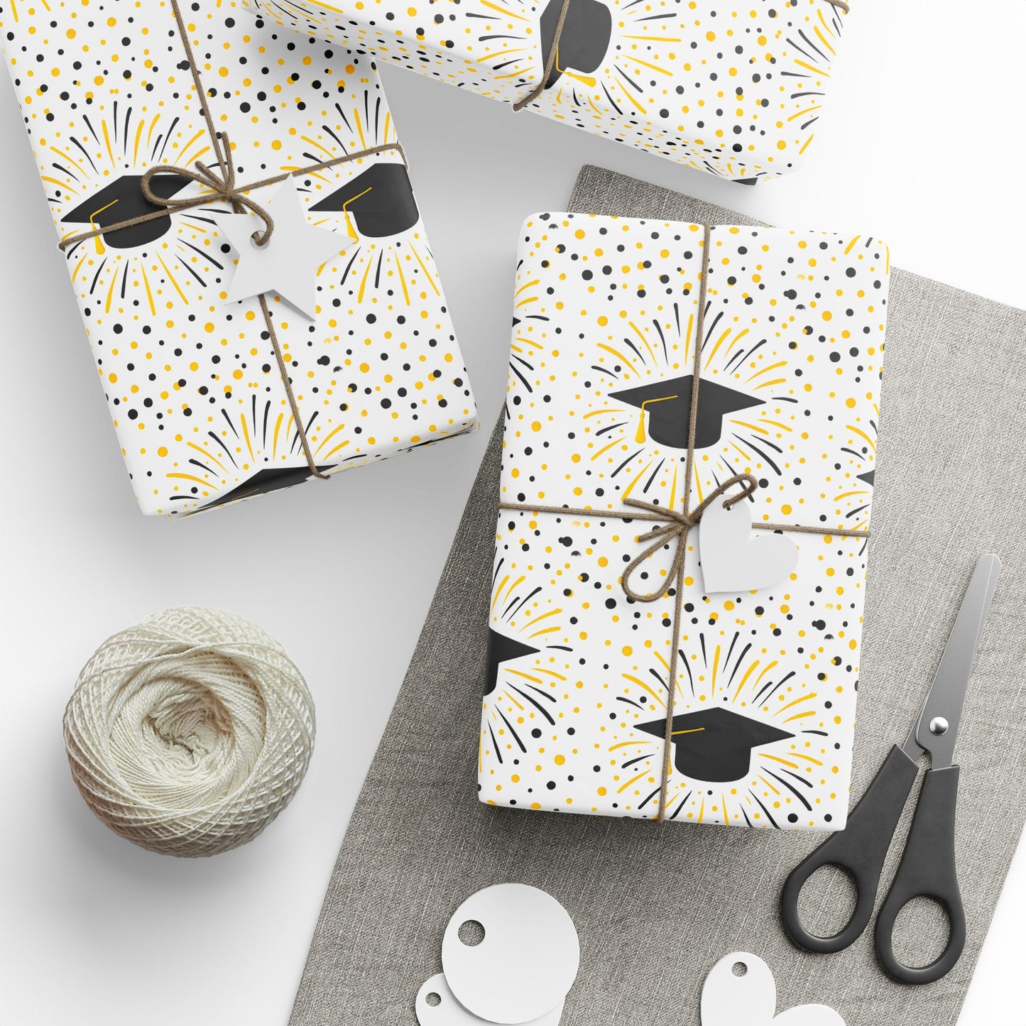 Graduation Wrapping Paper - Celebrate Achievements with Stylish Gift Wrap