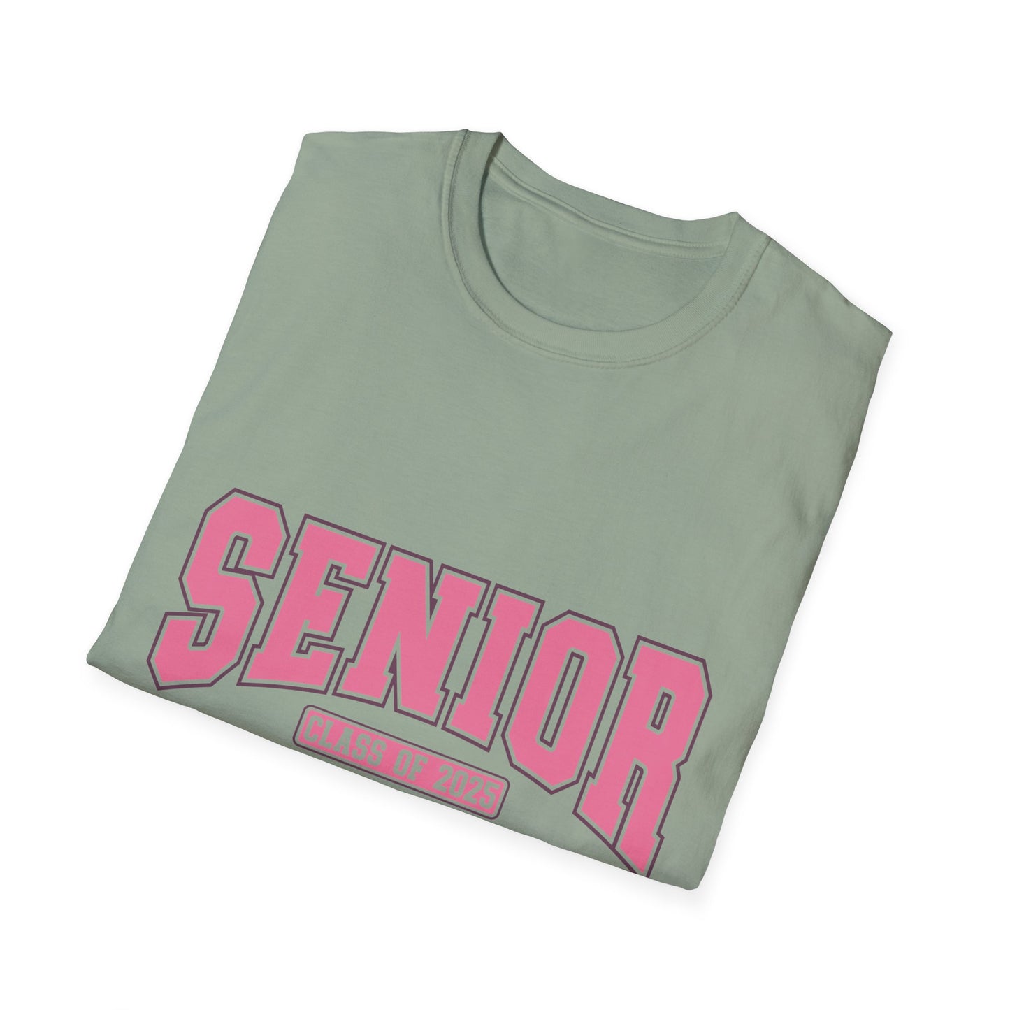 Senior 2025 Graduation T-Shirt pink coquette bow shirt