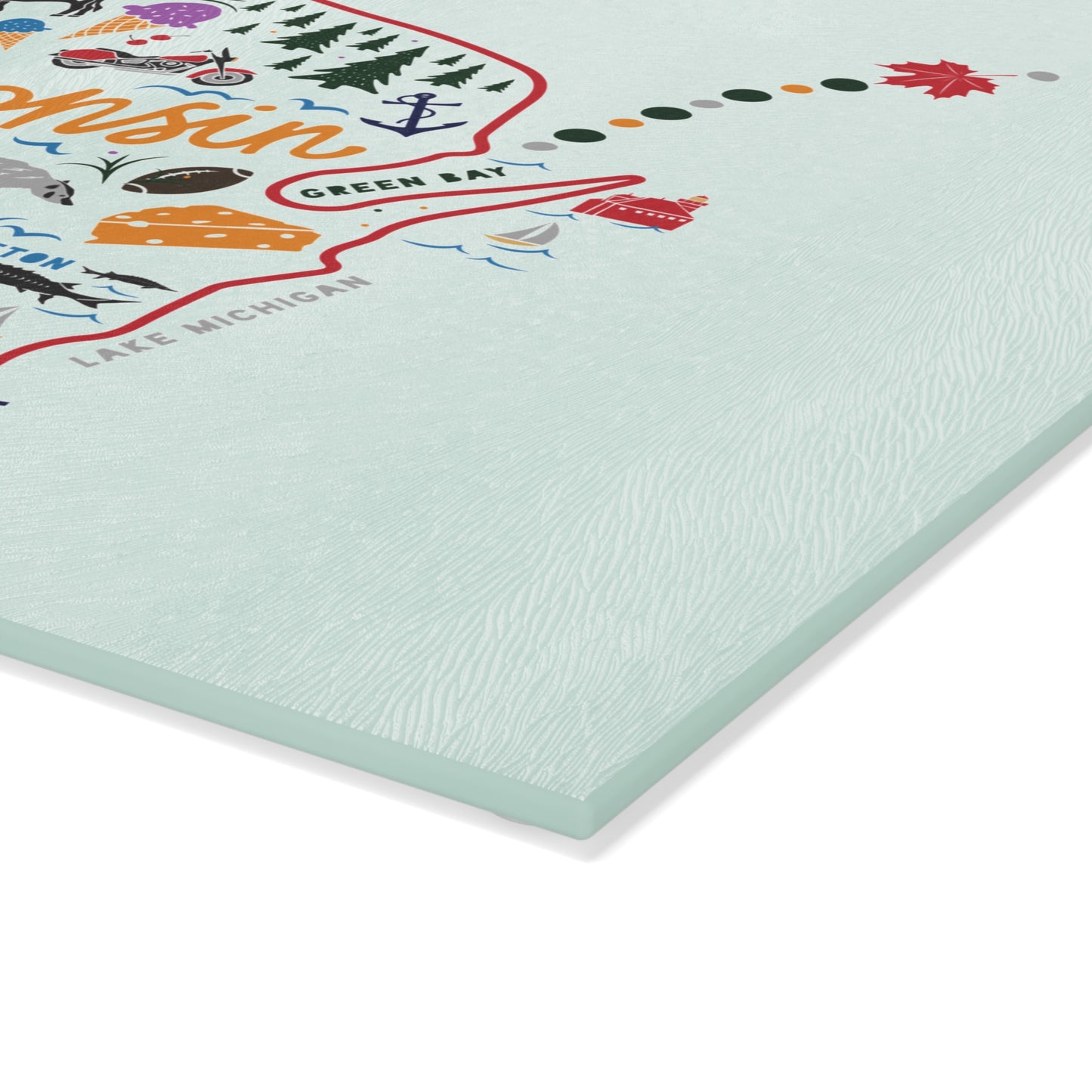 Wisconsin Glass Cutting Board