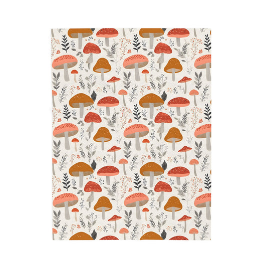 Mushroom plush Blanket