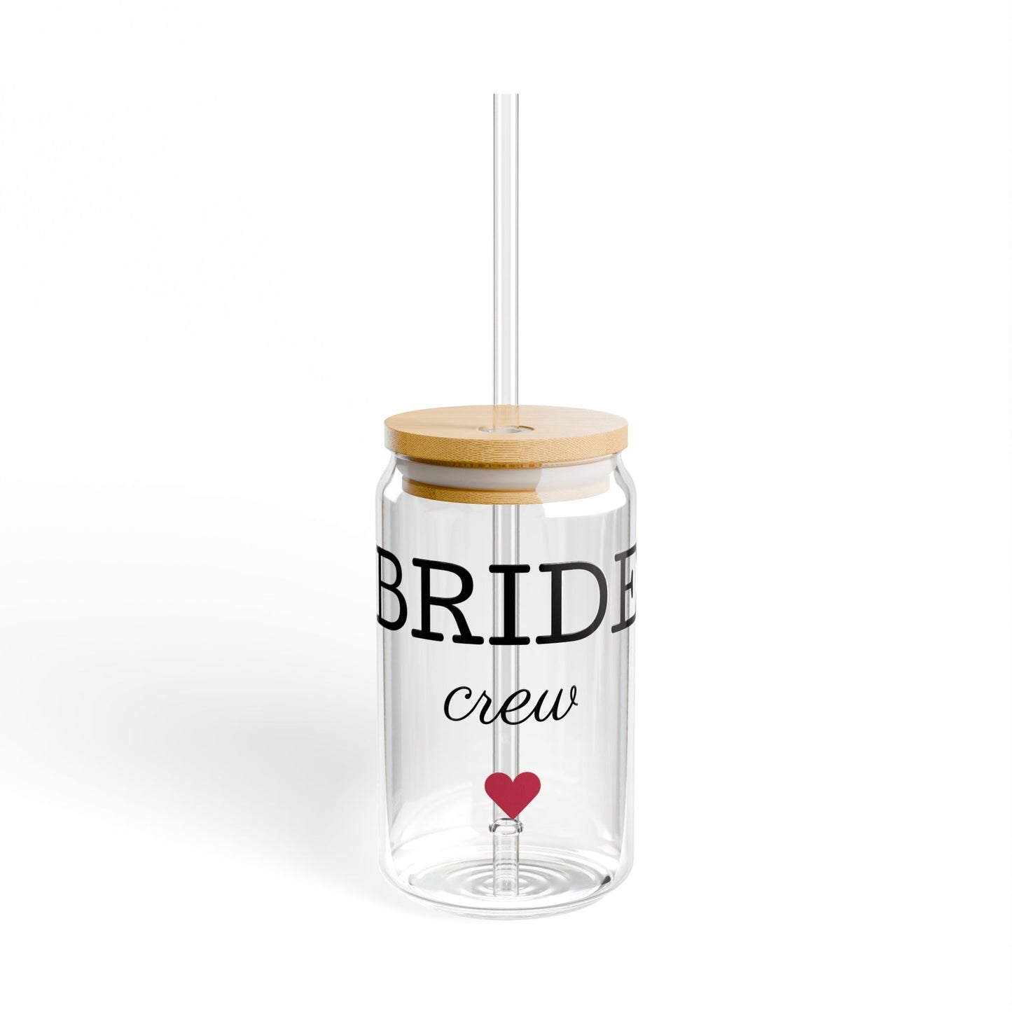 Bride Crew Glass Tumbler
