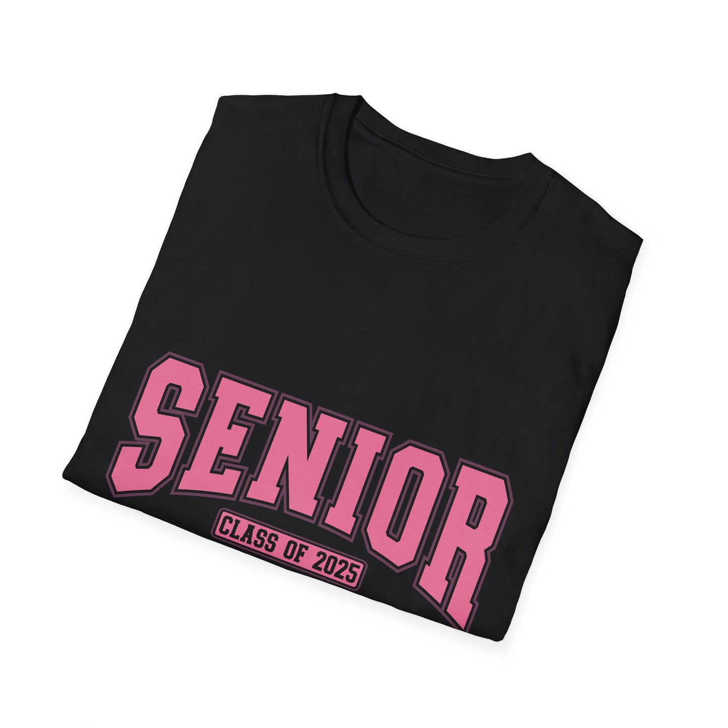 Senior 2025 Graduation T-Shirt pink coquette bow shirt