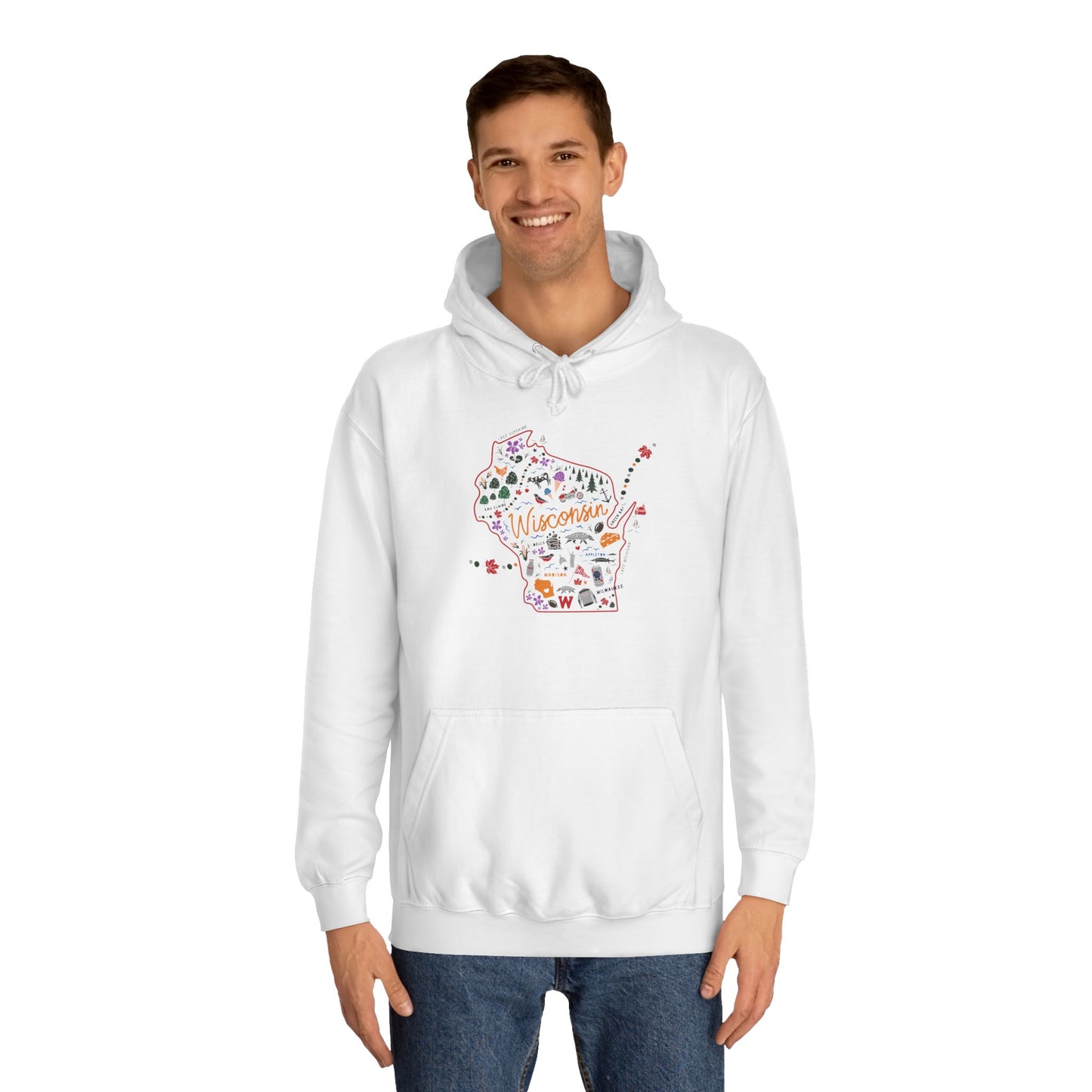 Wisconsin Hoodie sweatshirt