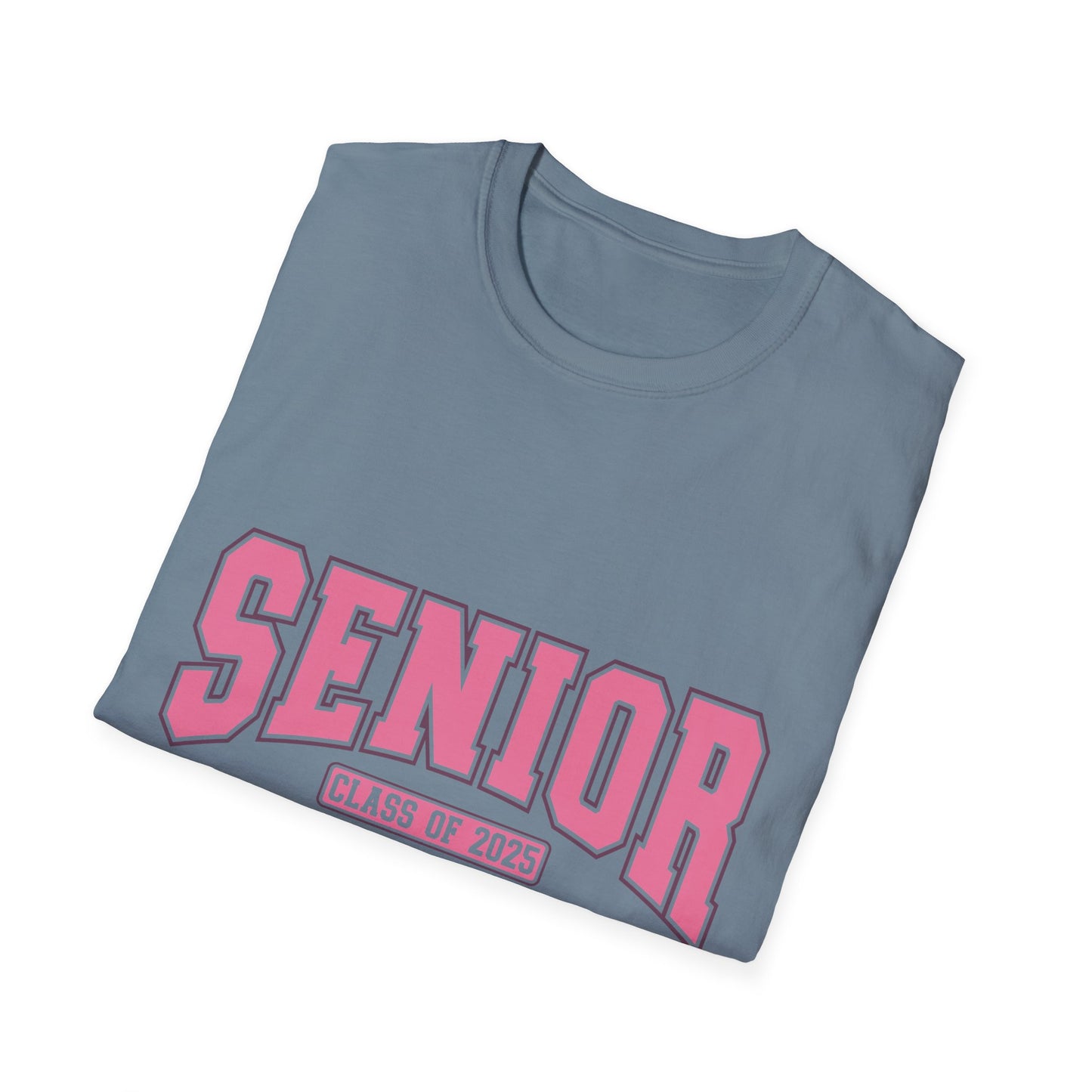 Senior 2025 Graduation T-Shirt pink coquette bow shirt